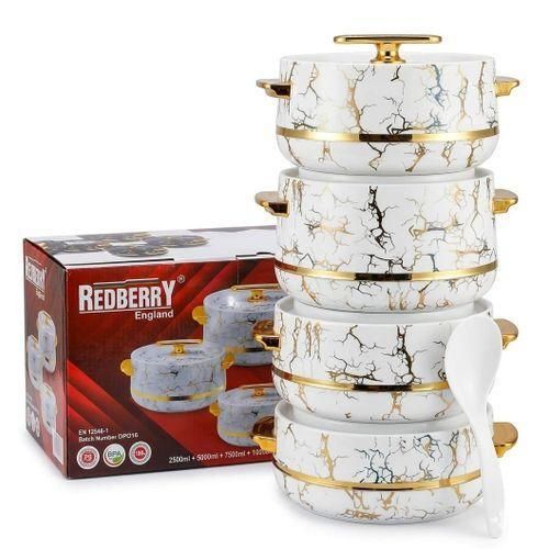 4pcs Infinite Insulated Hotpot