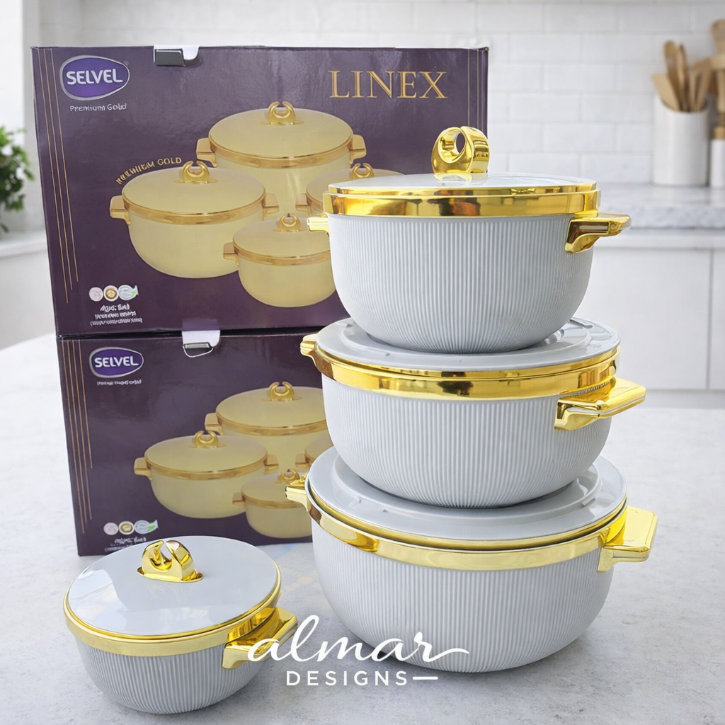 4pcs Linex Insulated Hotpots