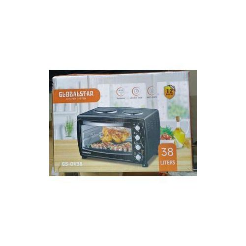 Globalstar 38 Litres Oven with Rotisserie and Double Hot Plate